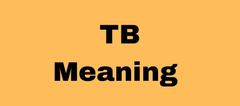 What Does Tb Mean Texting?