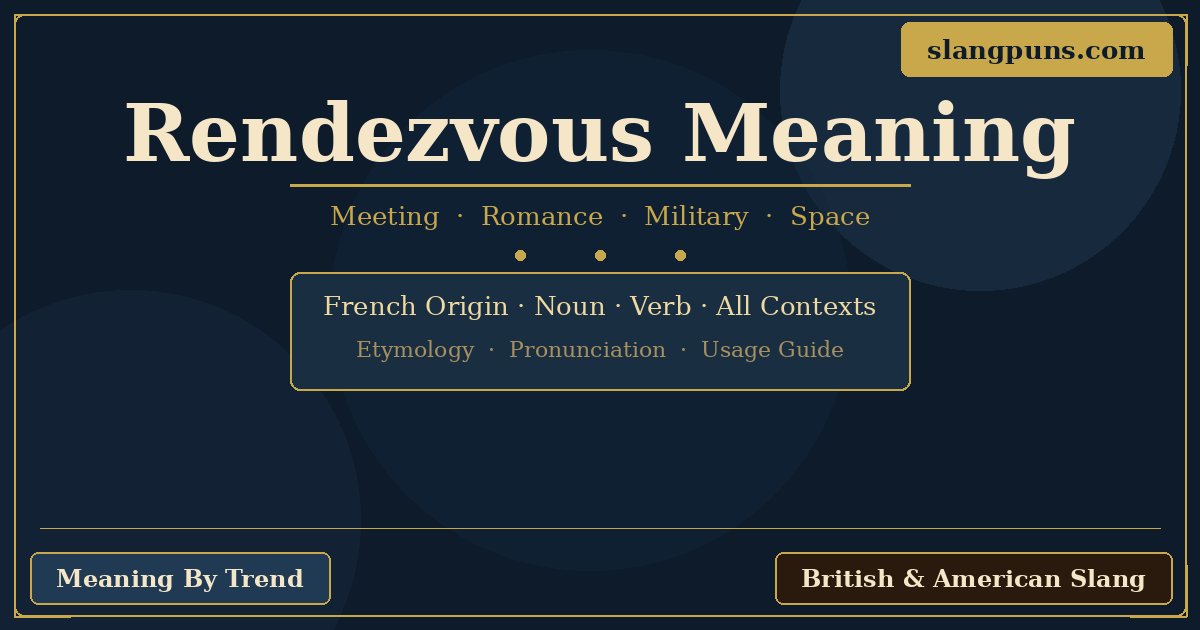 rendezvous meaning
