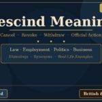 rescind meaning
