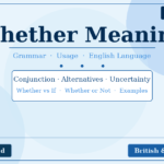 whether meaning