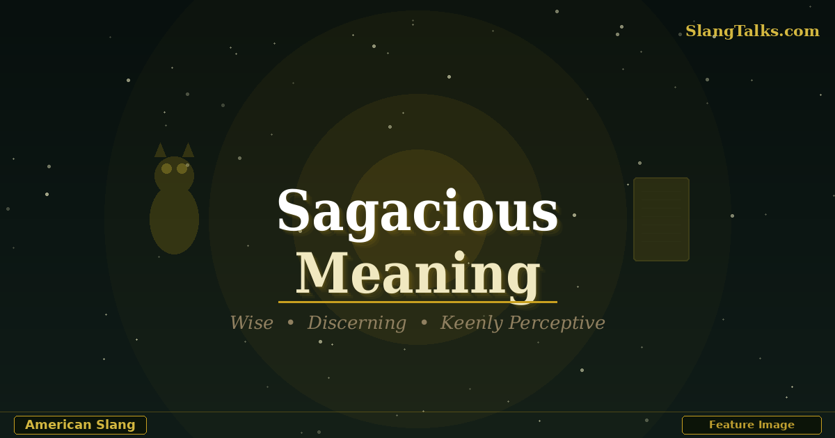 sagacious meaning