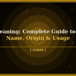 amos meaning