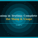 atp meaning texting