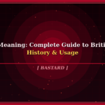 bastard meaning
