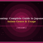 ecchi meaning
