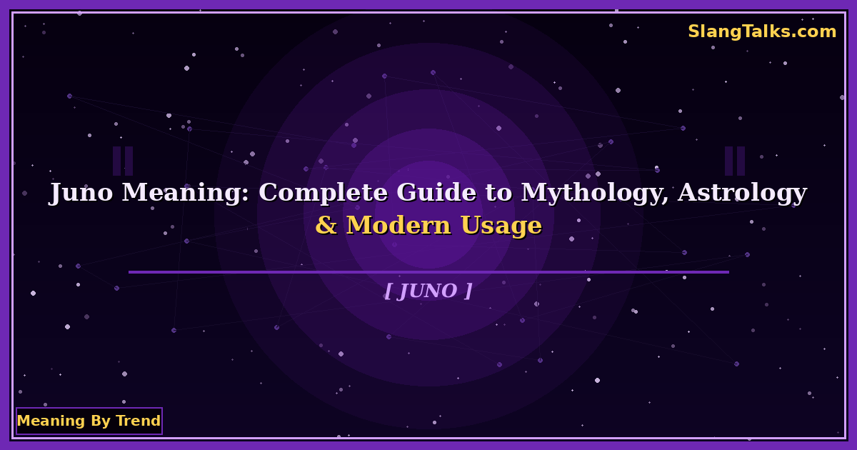 juno meaning