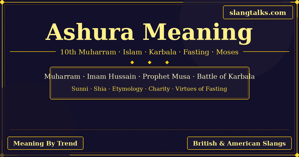 ashura meaning