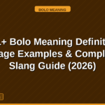 bolo meaning