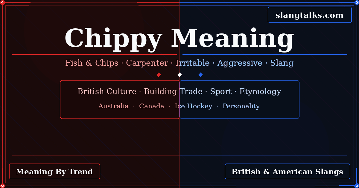 chippy meaning