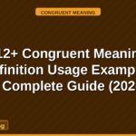 congruent meaning