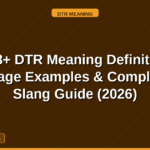 dtr meaning