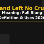 ate and left no crumbs meaning