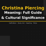 christina piercing meaning
