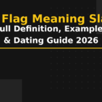 red flag meaning slang