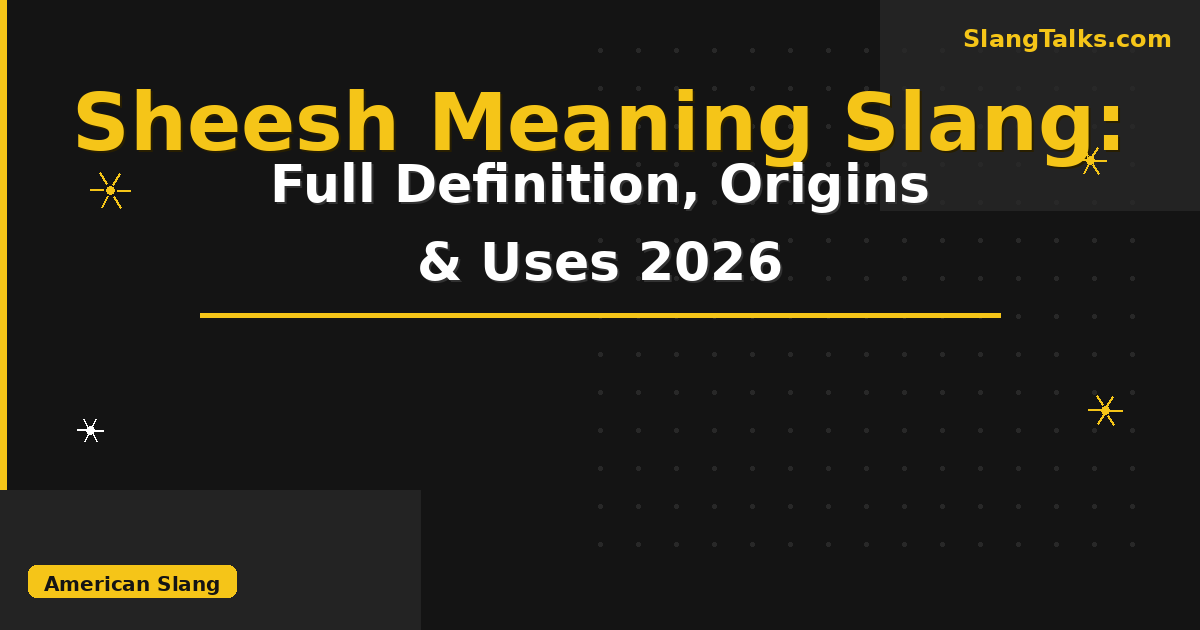 sheesh meaning slang