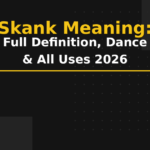 skank meaning