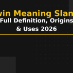 twin meaning slang