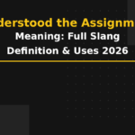 understood the assignment meaning