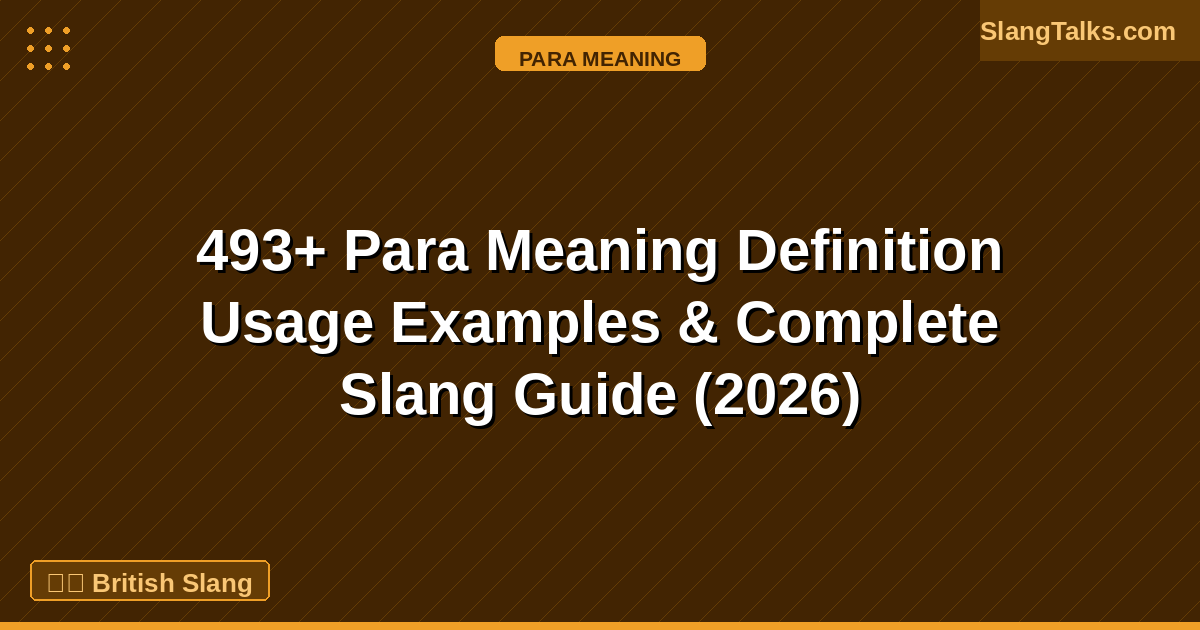 para meaning