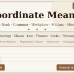subordinate meaning