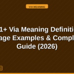 via meaning