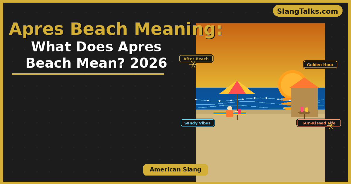 apres beach meaning
