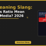 ratio meaning slang