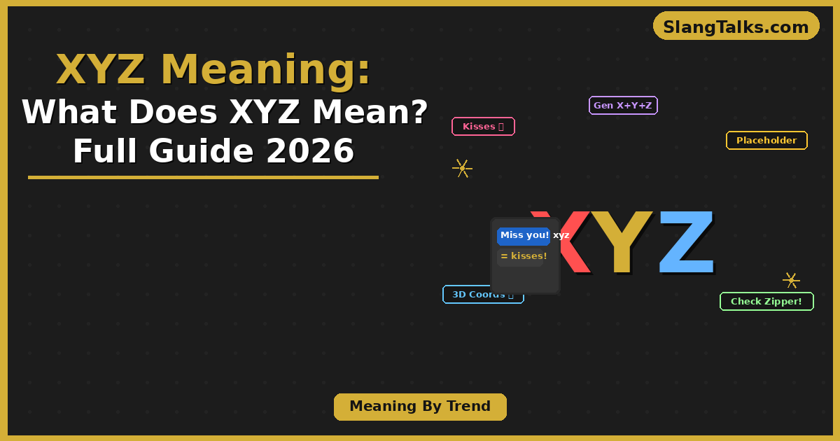 xyz meaning