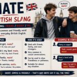 mate meaning british slang